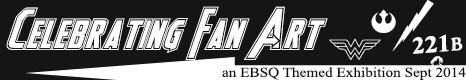 Banner for Celebrating Fan Art art show