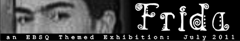 Banner for Frida art show