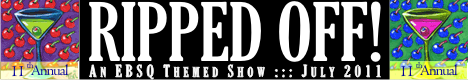 Banner for 11th Annual Ripped Off art show