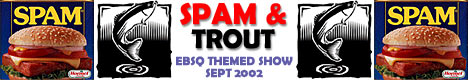 Banner for The September Spam & Trout Show art show