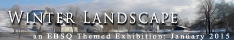 Banner for The Winter Landscape art show